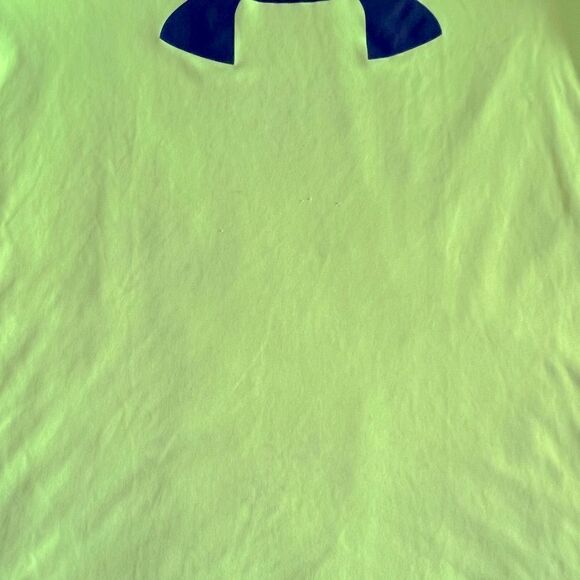 Under Armour T-Shirts Kids Big Boys “2” L Yellow T-Shirts PreOwned Condition - Picture 5 of 11